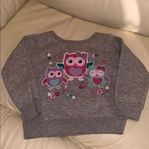 Grey Sweatshirt for baby girl Size 18 Months